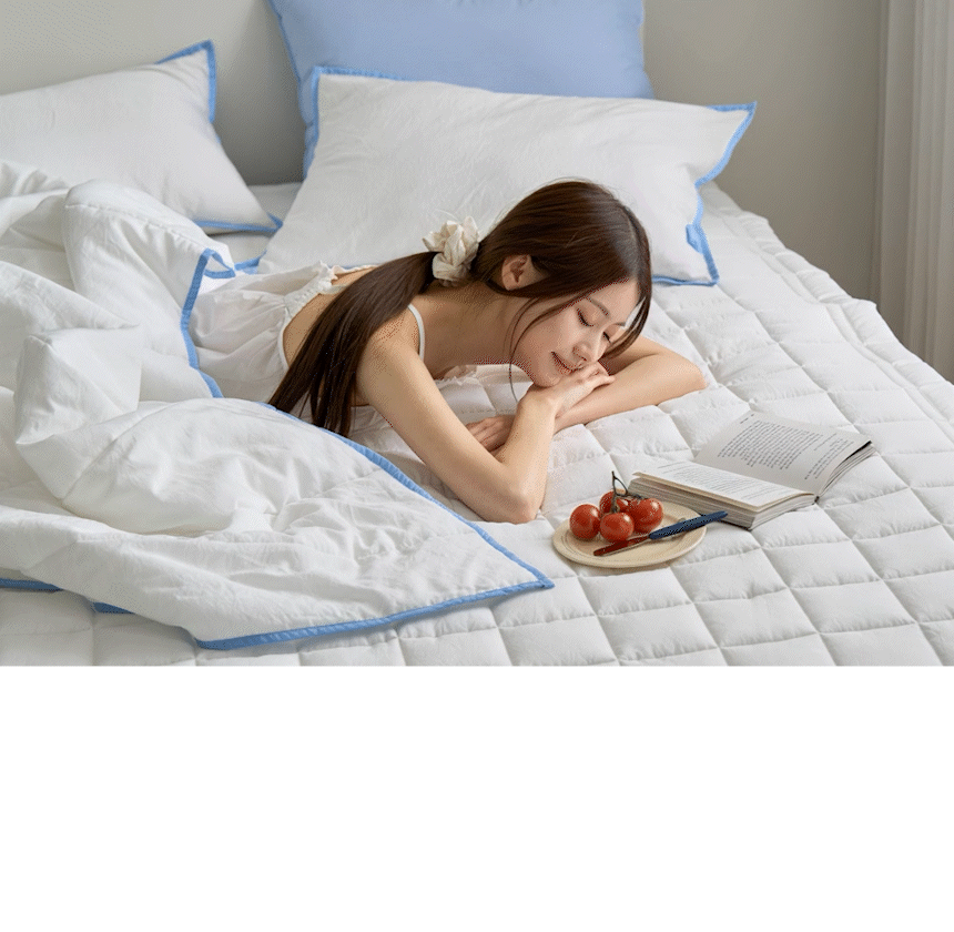 린넨엔어너더 아르덴 사박사박 렌징 텐셀 모달x휴비스 듀라론 냉감 침대패드Q 상세 이미지 9