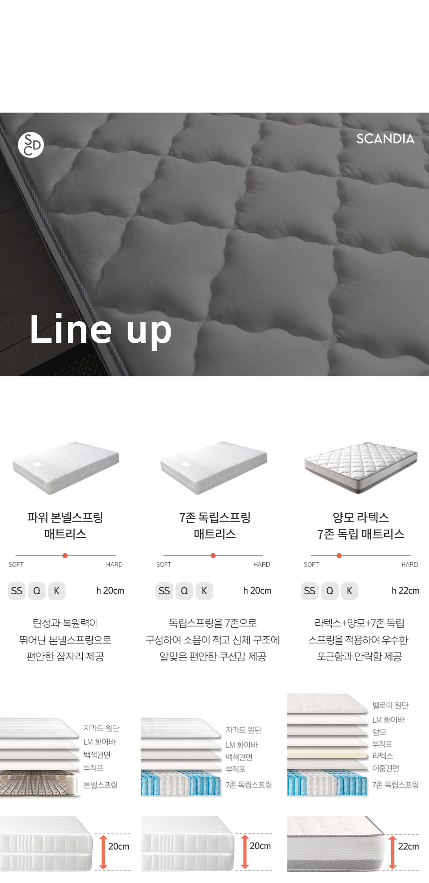 스칸디아 뉴오 벙커형 가죽 저상형 침대(파워 본넬스프링 매트리스-슈퍼싱글) 상세 이미지 47